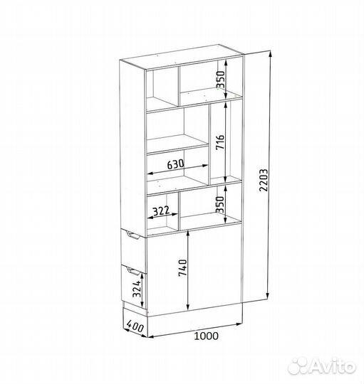 Перегородка для зонирования / Ширма