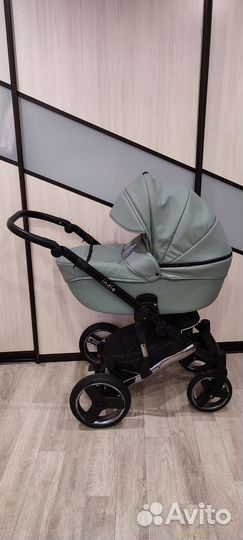 Коляска 2 в 1 эко кожа
