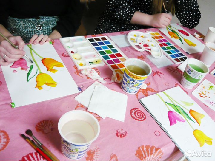 Уроки живописи и рисунка для детей и взрослых. изо