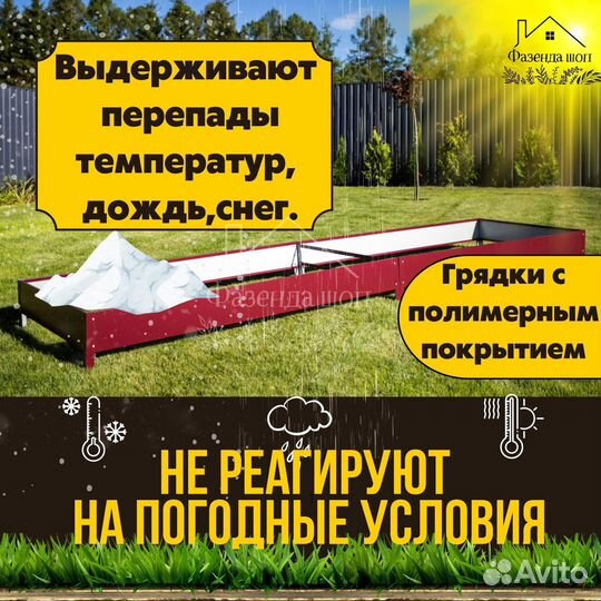 Грядки полимерные для полисадника