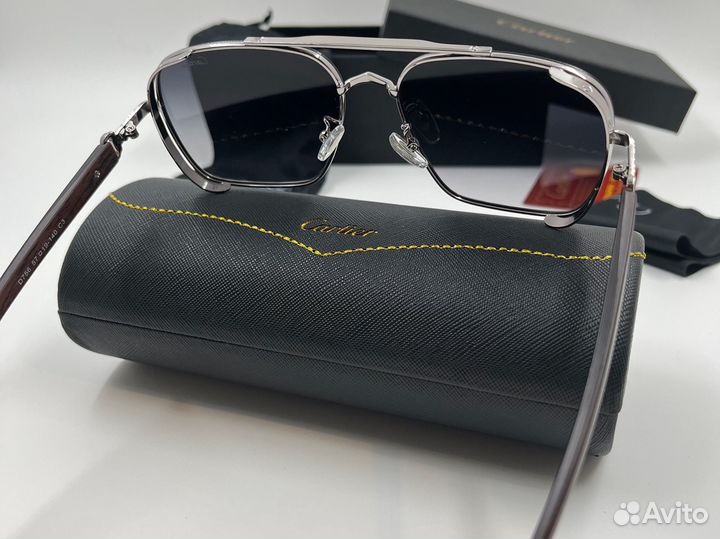 Солнцезащитные очки мужские cartier