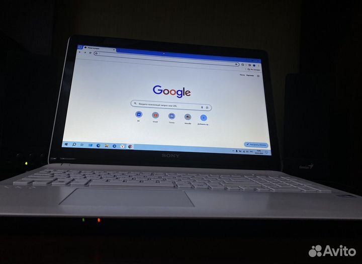Ноутбук Sony vaio