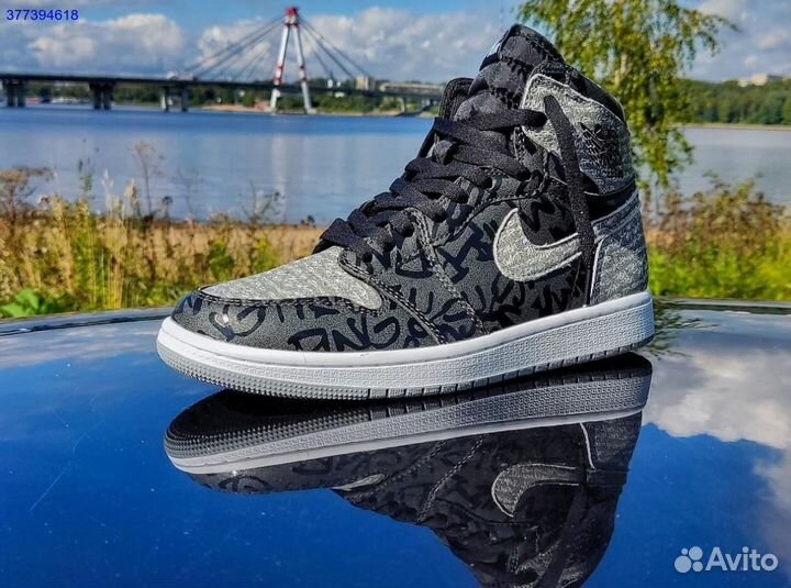 Кроссовки nike air jordan 1 high rebellionaire