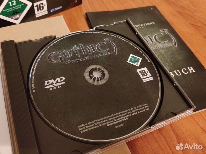 Gothic 3 Готика Отвергнутые боги немецкое