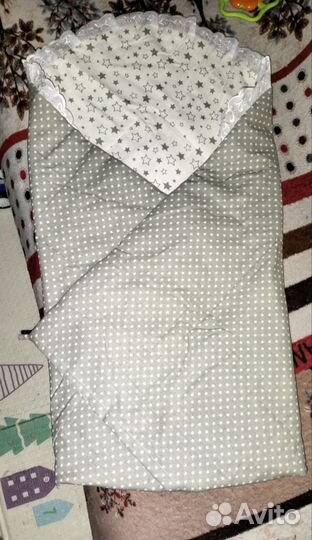 Конверт одеяло на выписку весна