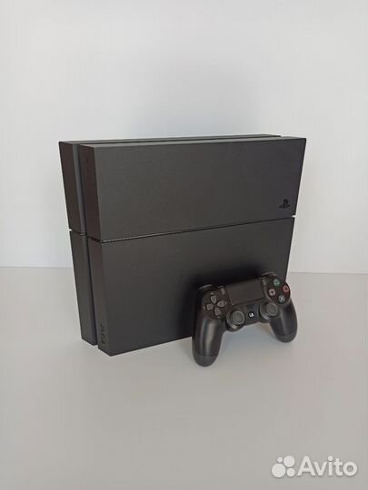 PS4 Fat 1208а Черная Матовая