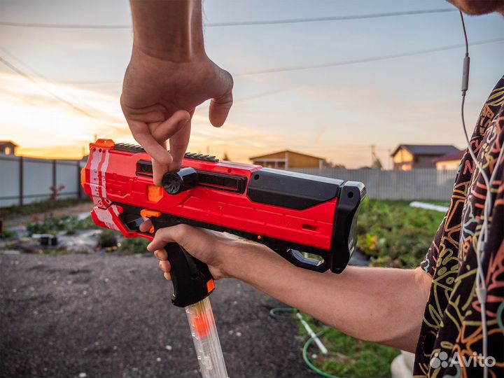 Бластер нёрф райвал гелиус