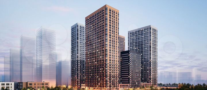 Квартира-студия, 25,7 м², 24/33 эт.