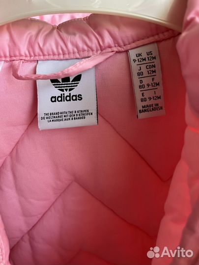 Куртка adidas на девочку