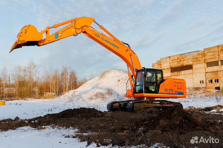 Гусеничный экскаватор КРАНЭКС ЕК 270-10, 2024