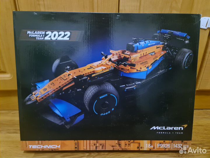 Конструктор lego Technic McLaren 42141 (аналог)