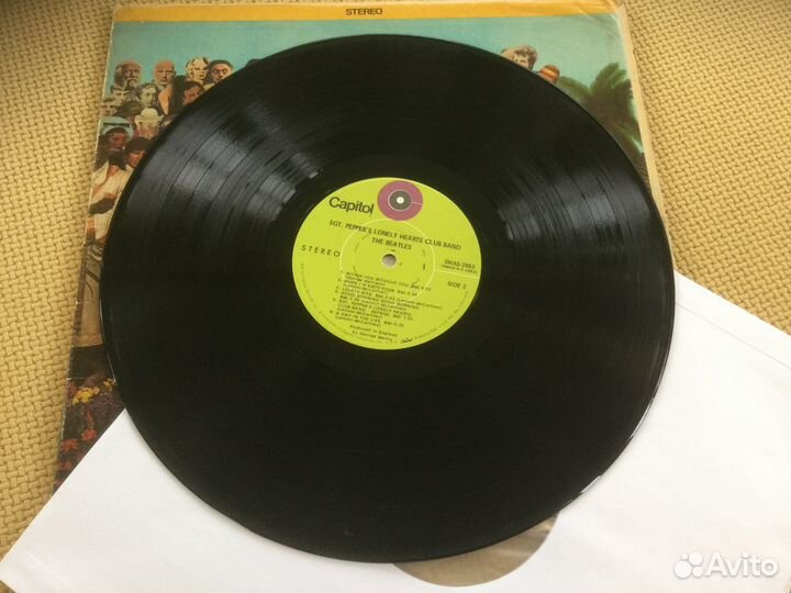 Виниловая пластинка The Beatles, оригинал, 1967г