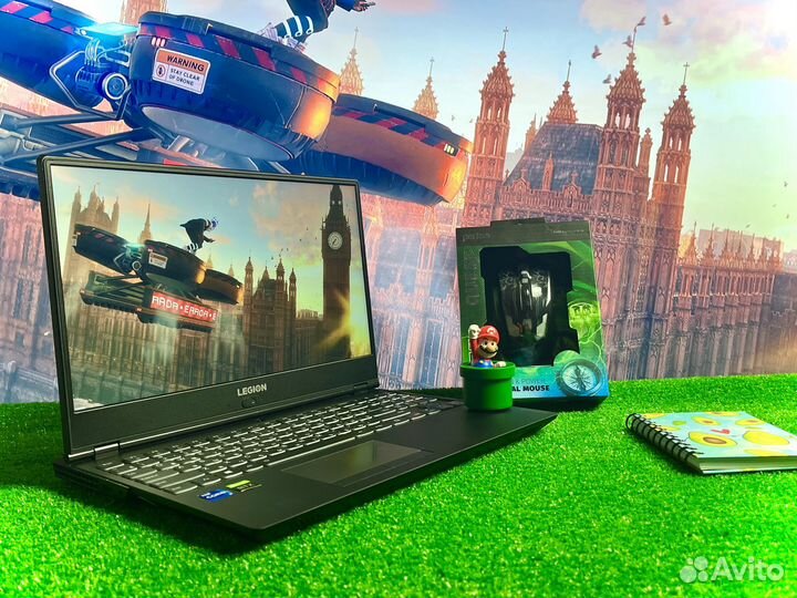 Топовый игровой ноутбук Lenovo на RTX / SSD