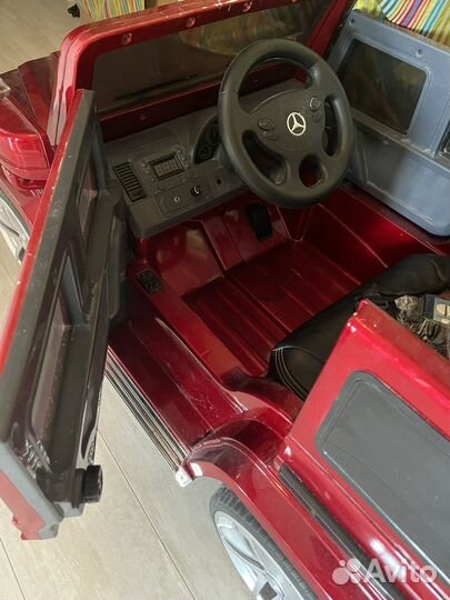 Электромобиль мерседес двухместный