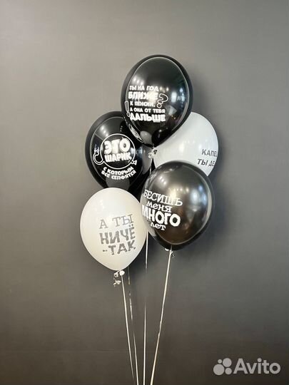 Воздушные шары с гелием