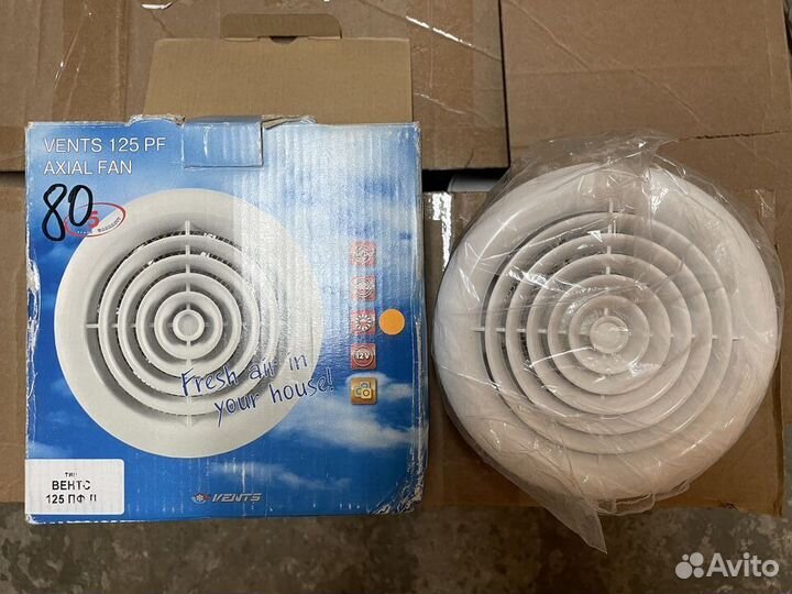 Вентилятор вытяжной вентс 125 пф-Л