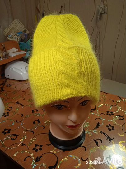 Шапка из пуха норки