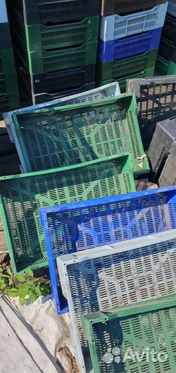 Пластиковые ящики бу