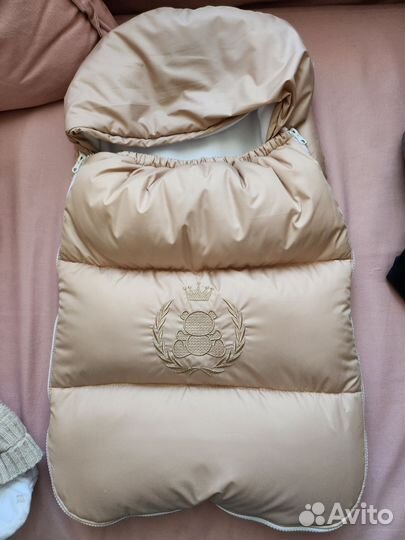 Зимний конверт в коляску