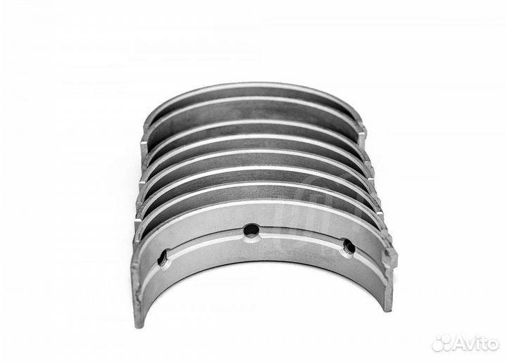 Вкладыши коренные 0.25 (с упорным подшипником, канавки-180, на 4-ой шейке -360) Audi/VW 0.8-1.8 UM