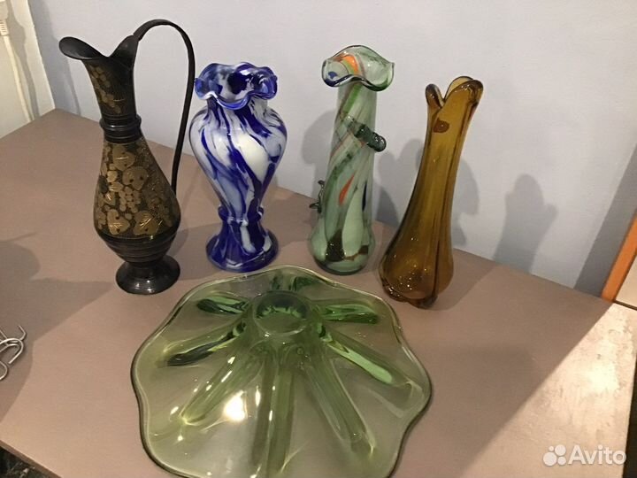 Вазы времён СССР, цена за 1 шт