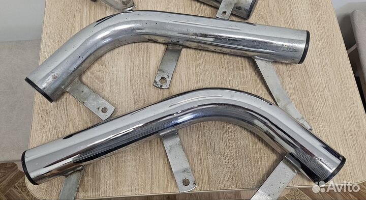 Защита бампера угловая перед и зад х-трейл т30