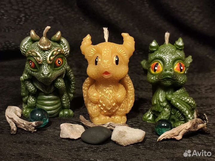 Свеча Дракончик