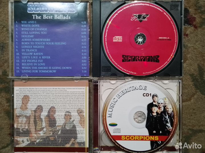 Музыкальные cd диски