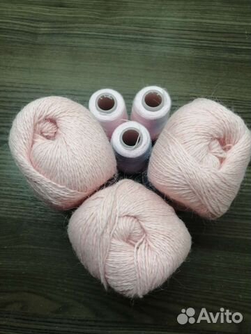 Пряжа пух норки