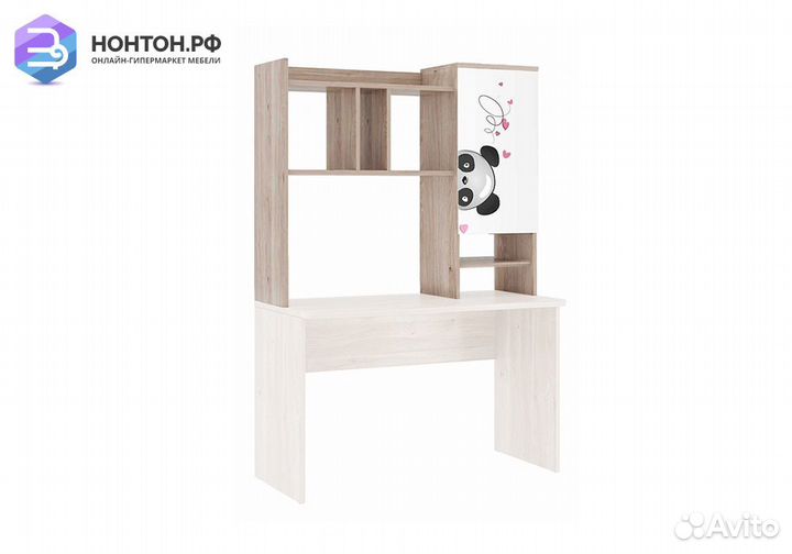 Надстройка для стола Панда 28.01 дуб мария / белый