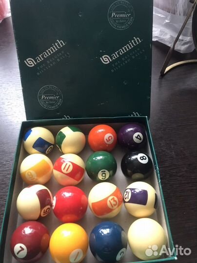 Шары для бильярда 38мм