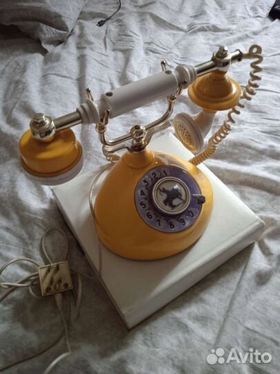 Телефон дисковый СССР 1991 год