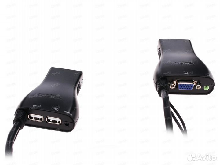 KVM переключатель D-Link KVM-221/RU