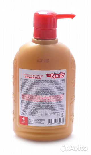 Mr.Bruno шампунь-кондиционер для жесткой шерсти &q