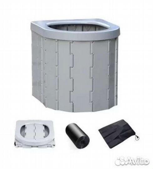 Туалет складной для путешествий новый