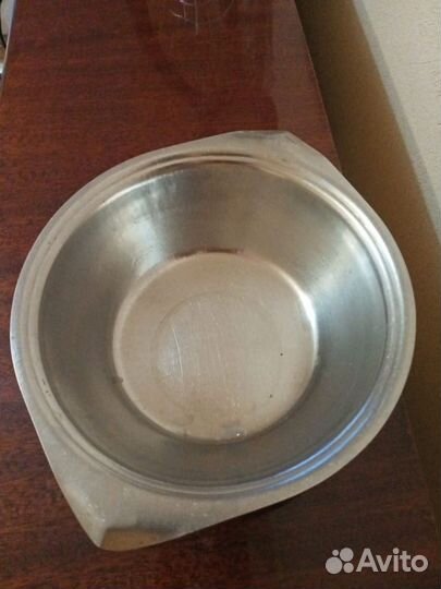 Тарелка из нержавейки СССР
