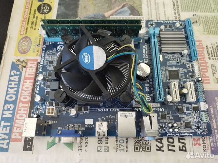 Продам сборки S1155 и S775