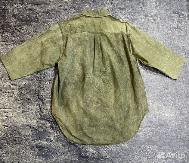 Рубашка женская Черешня (оверсайз)