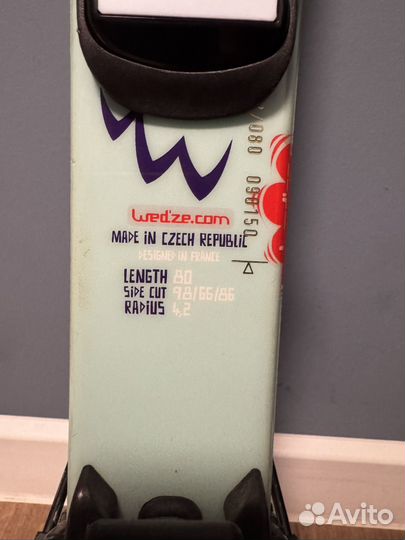 Горные лыжи детские 80 см