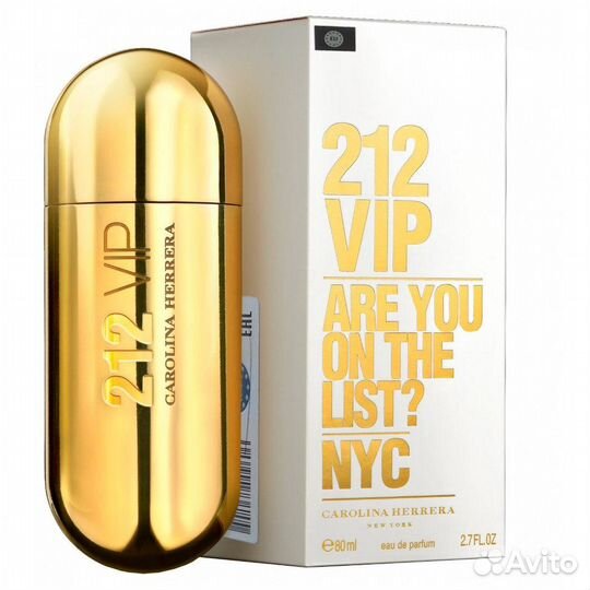Женские духи Carolina Herrera 212 VIP for women 80