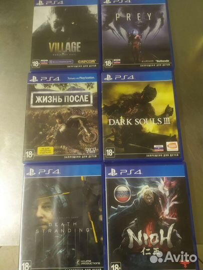 Игры ps4