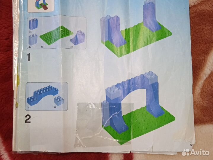 Lego duplo рыцарский замок