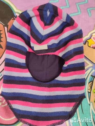 Шапка шлем для девочки lassie 50