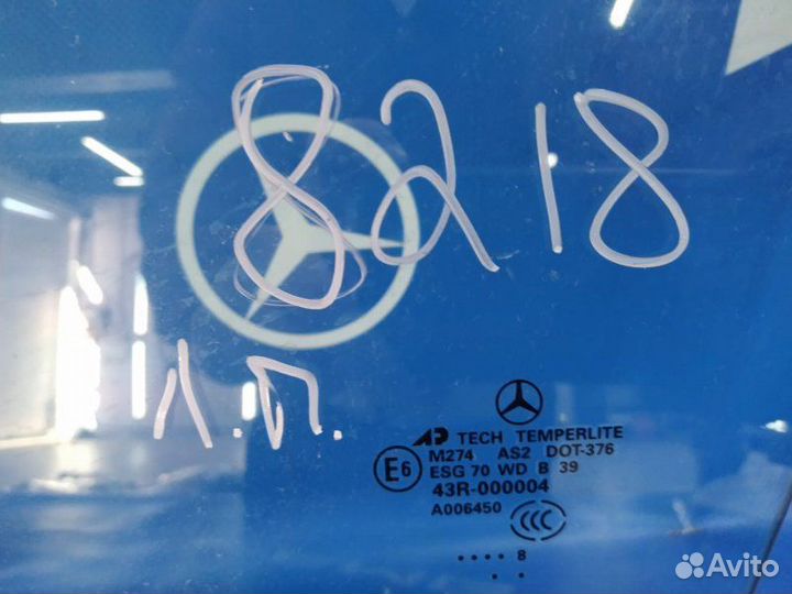 Стекло двери переднее левое Mercedes Ml350 W164