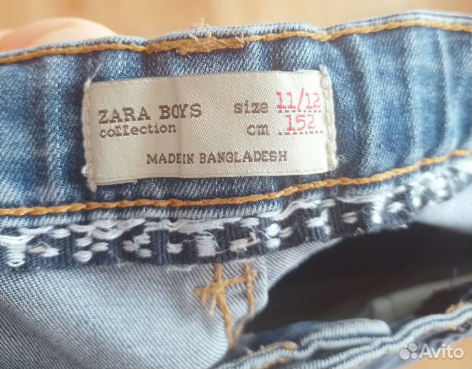 Джинсы zara