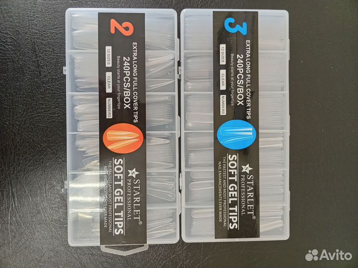 Гелевые типсы для наращивания