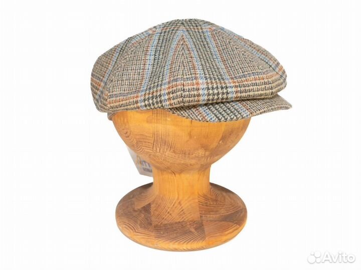 Твидовая кепка восьмиклинка