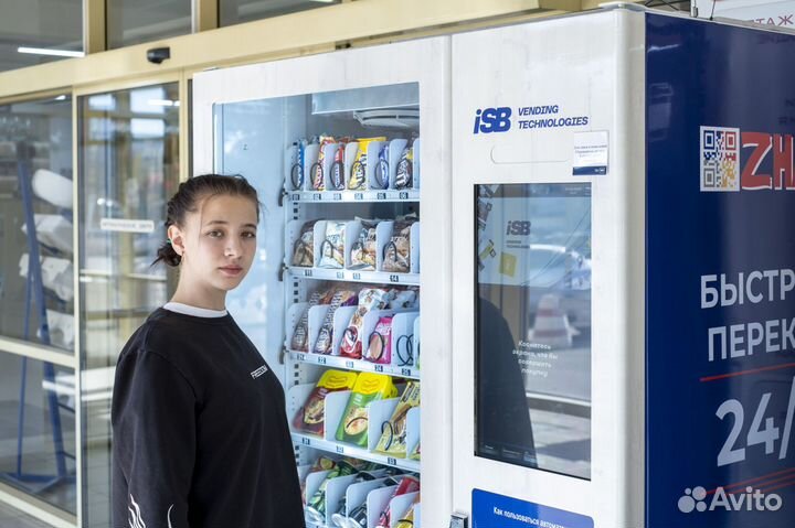 Снековый автомат и кофе корнер