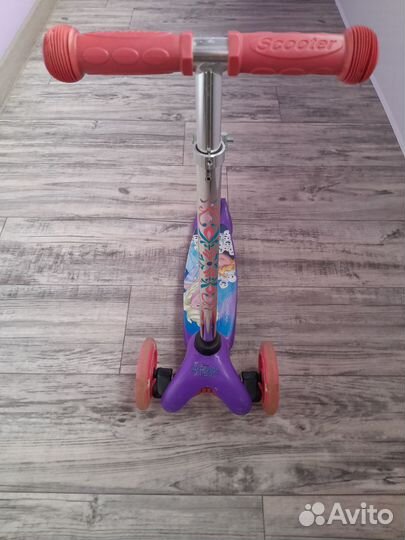 Самокат детский трехколесный бу