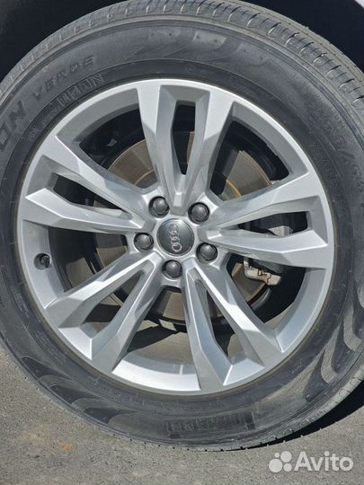 Колеса audi r19 255 55, летняя резина pirelli